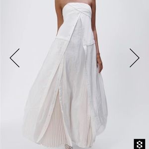 Simkhai Ala Parachute Dress in White